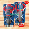 Personalized Adelaide Football Club Tumbler Afl Tumbler Stainless Steel Tumbler Mascot