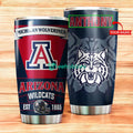 Personalized Arizona Wildcats Stainless Steel Tumbler