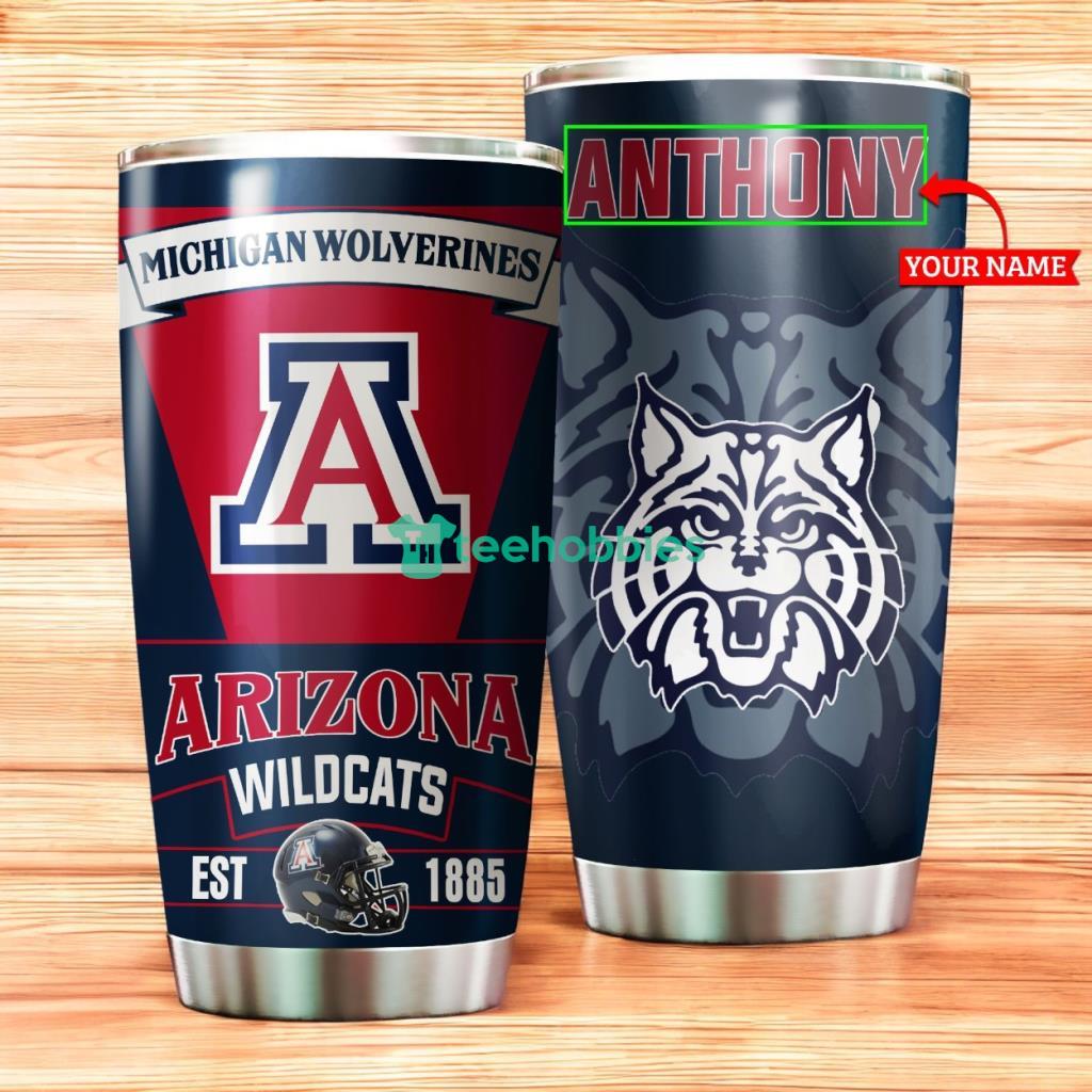 Personalized Arizona Wildcats Stainless Steel Tumbler