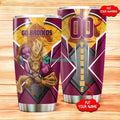 Personalized Brisbane Broncos Tumbler Nrl Tumbler Stainless Steel Tumbler Mascot