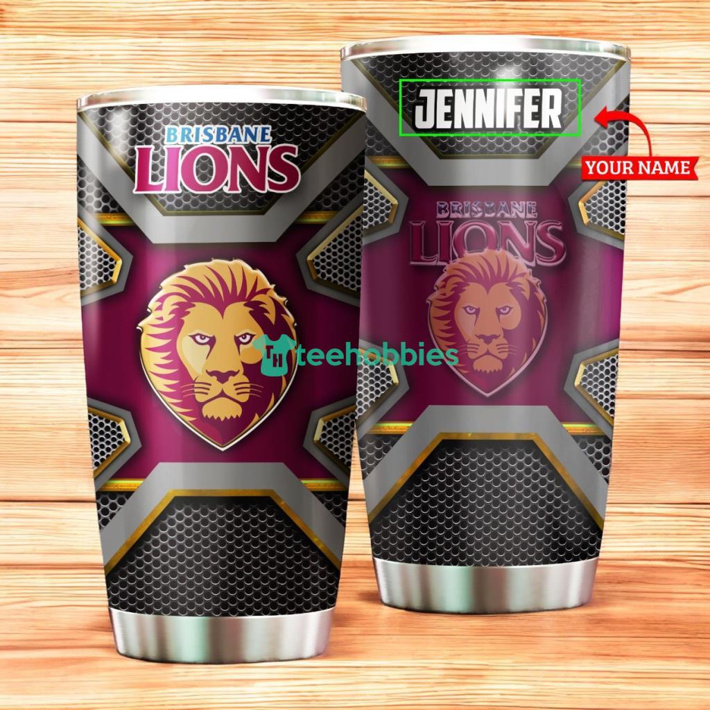 Personalized Brisbane Lions Stainless Steel Tumbler