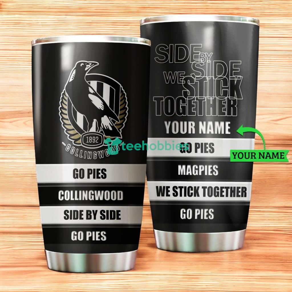 Personalized Collingwood Football Club Tumbler Afl Tumbler Stainless Steel Tumbler