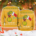 Pittsburgh Pirates Mlb Grinch Hand Ugly Christmas Sweater 3D