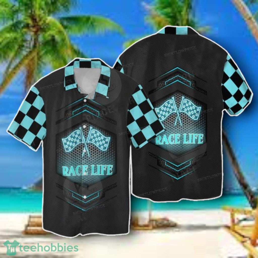 Racing Life Hawaiian Shirt Style Gift
