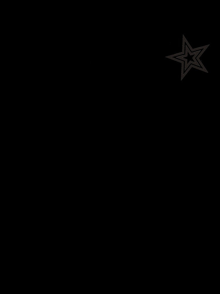 Double Star Pocket Patch T-Shirt for Men and Women by AllStarMerch