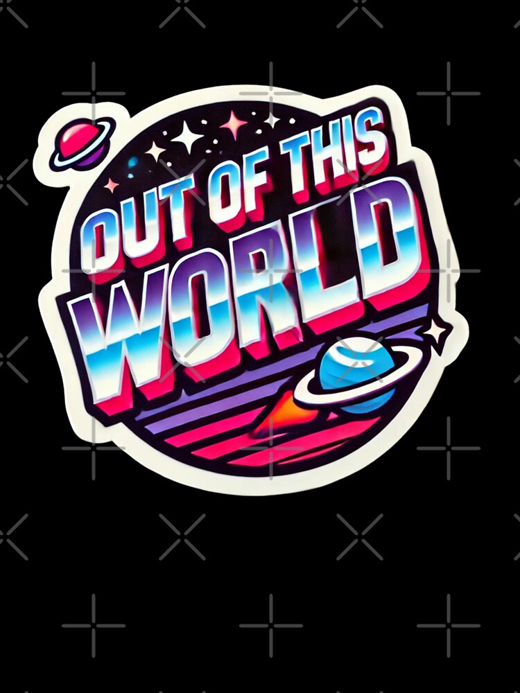 Out of This World Sticker Design by Koalangel