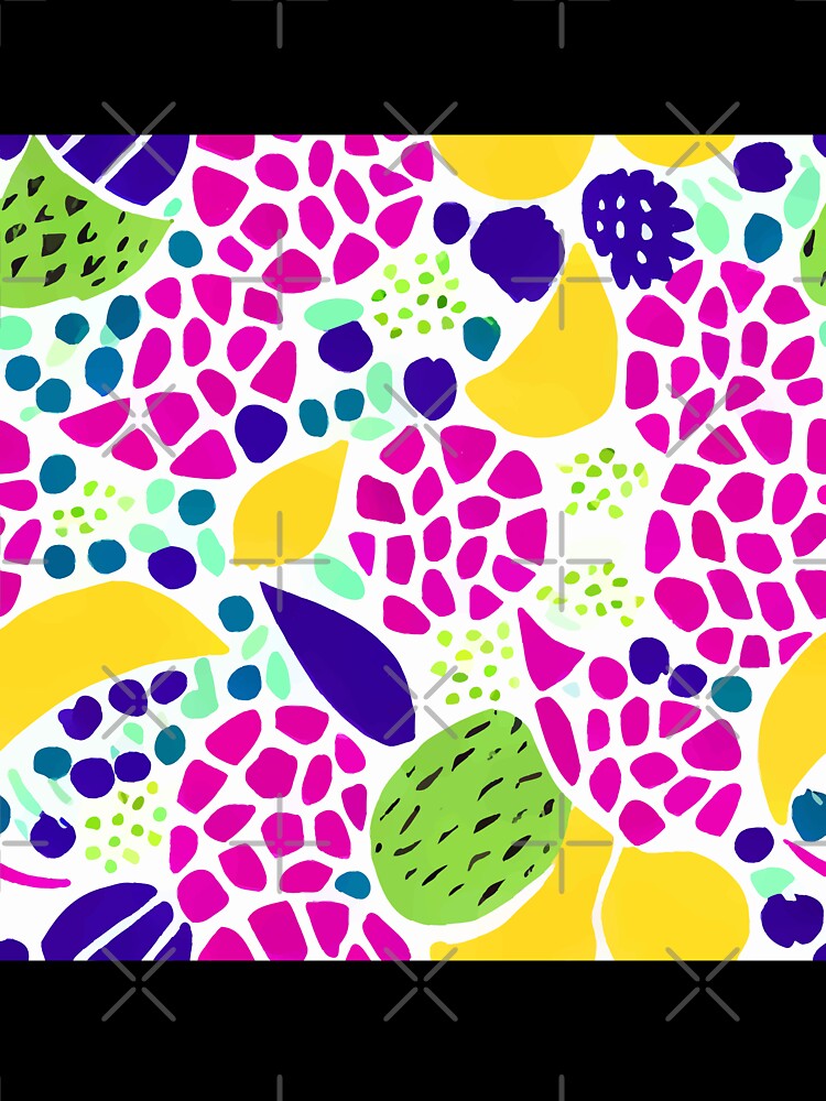 Retro abstract fruits by SophieClimaArt