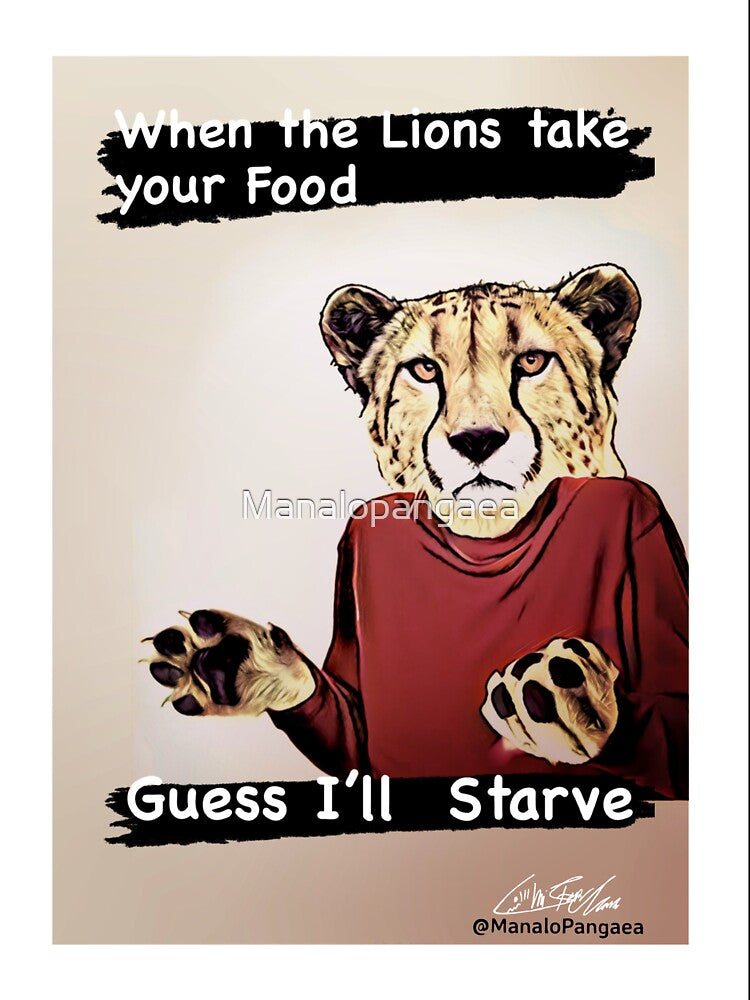 Cheetah meme by Manalopangaea
