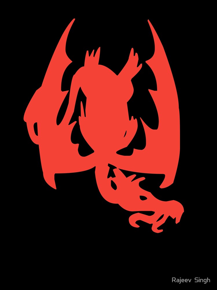 Dragon Initial Monogram W by Rajeev  Singh