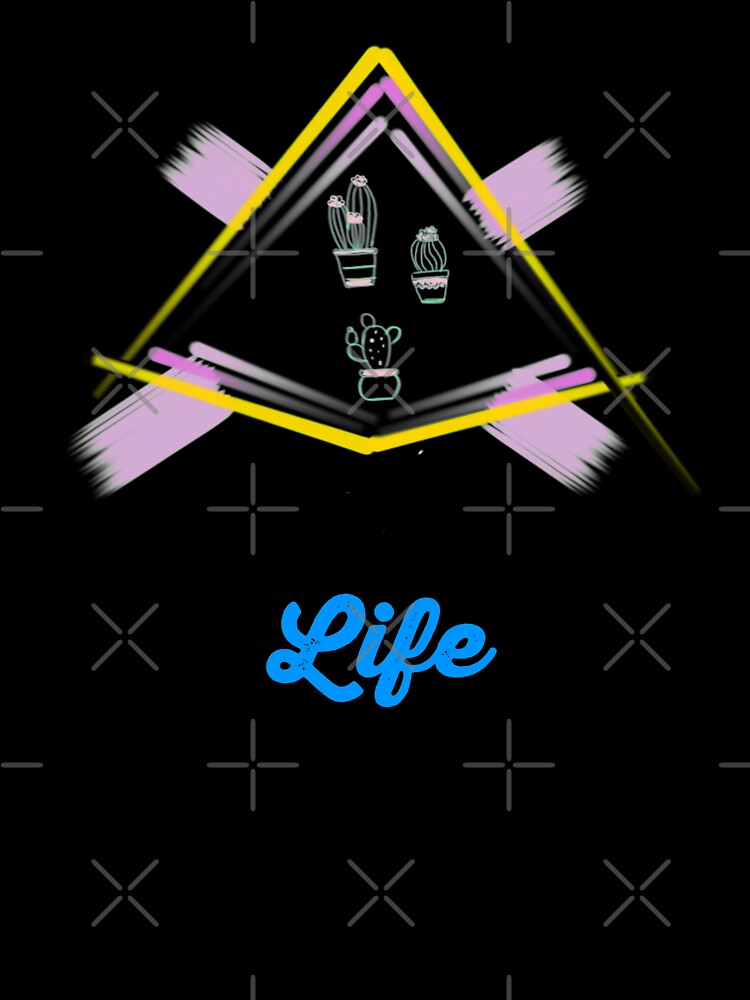 Simple Life Tshirt Design by hasanclgn