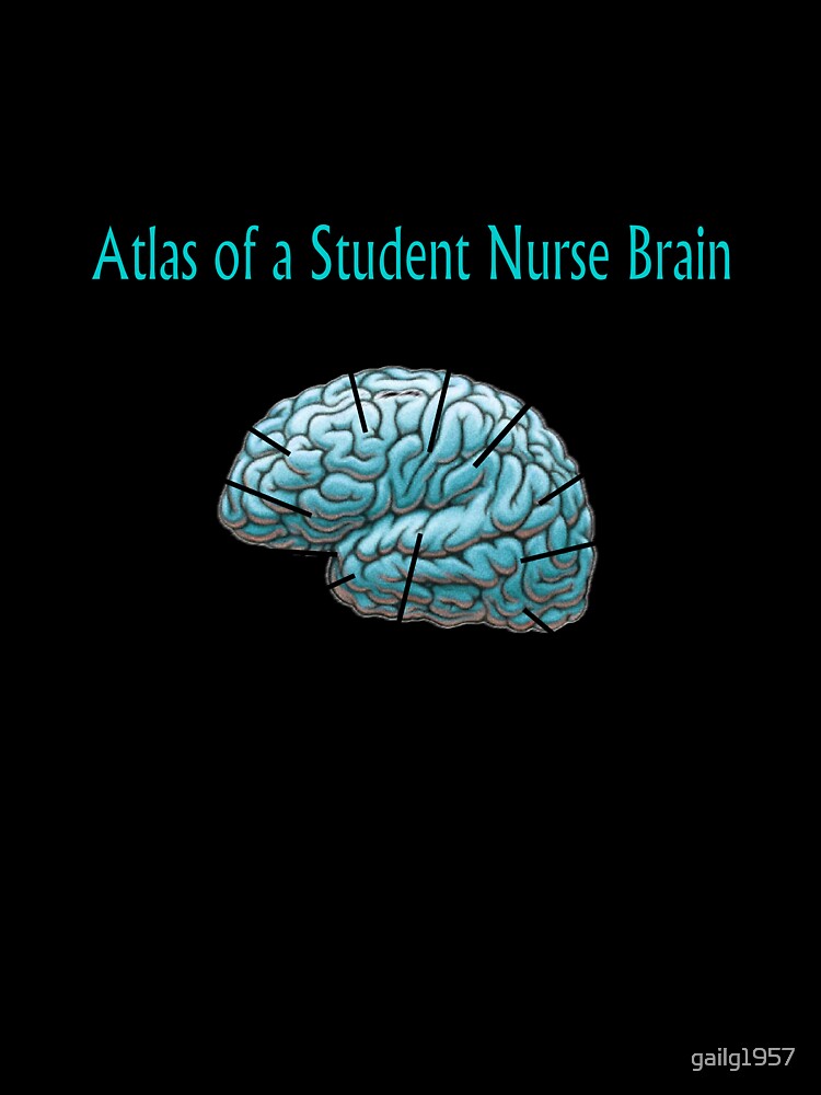 Nursing Student Humor Brain by gailg1957