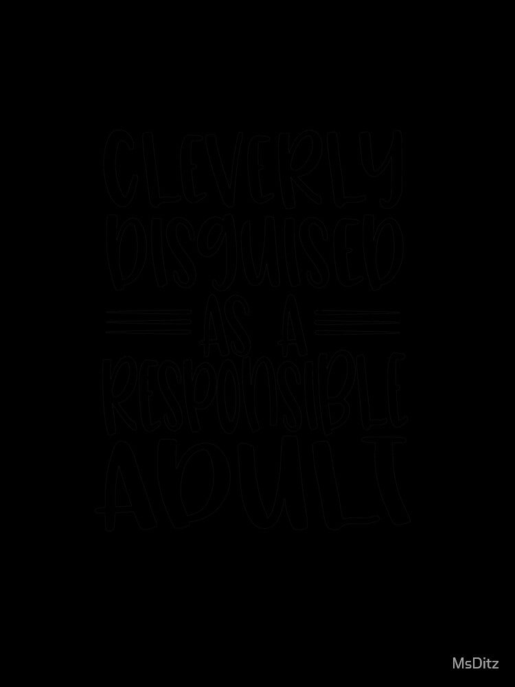 Cleverly Disguised by MsDitz
