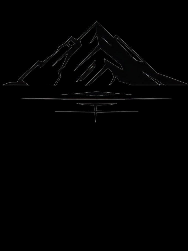 Minimalist Mountain by FRADEX STORE