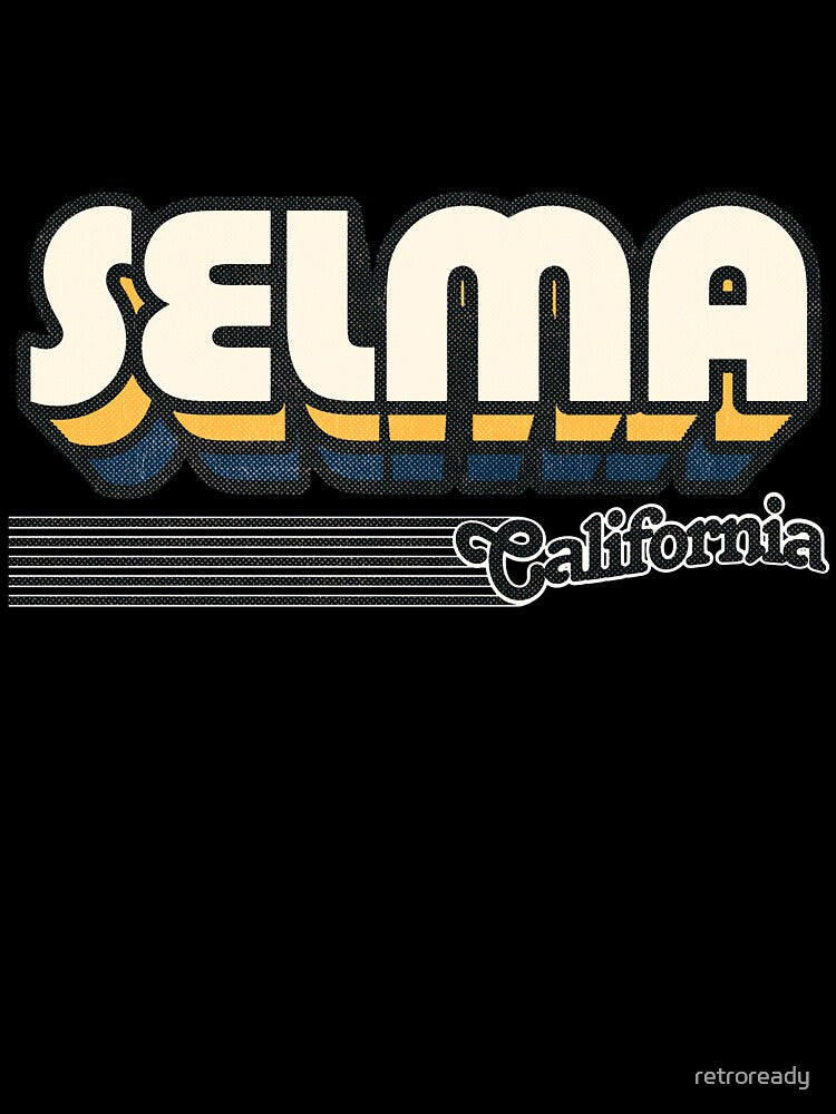 Selma, California | Retro Stripes by retroready