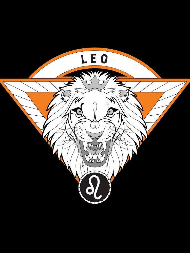LEO The Lion  Zodiac Starsign by Carina Parry Studios
