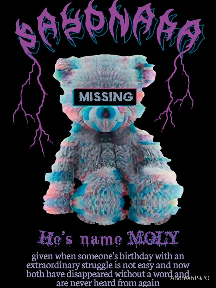 oversized bear t-shirt by Andreab1920