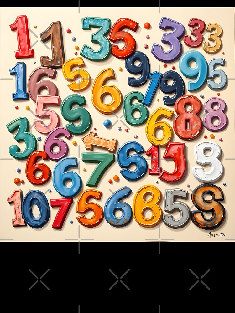 Numbers 1 by HebaRK Studio