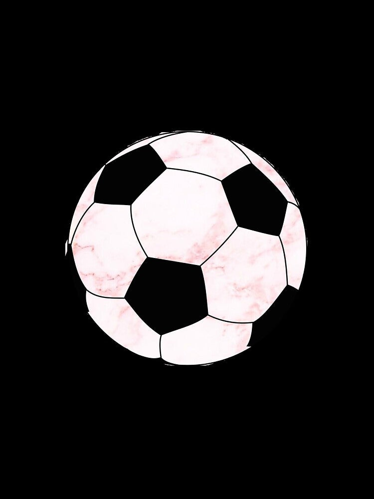 Pink Marble soccer ball by alanarose98 Unisex , , , Long Sleeve Tee