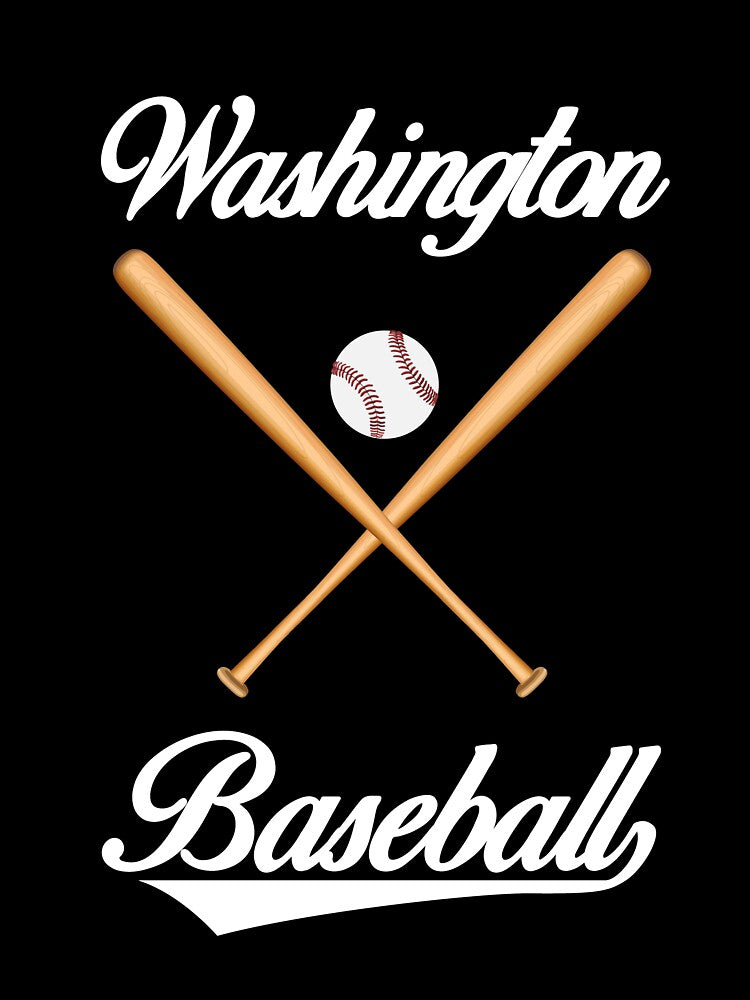 Washington Baseball T-Shirt for Men and Women by AllStarMerch