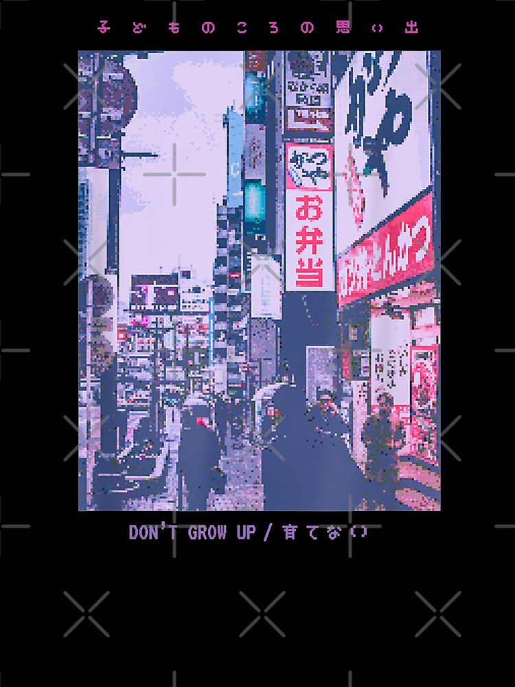 90s Lofi Tokyo Japanese Streetwear Aesthetic Graphic by Damcoc