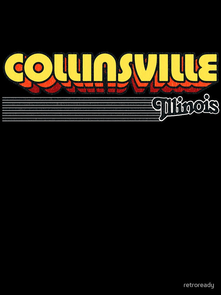Collinsville, Illinois | Retro Stripes by retroready