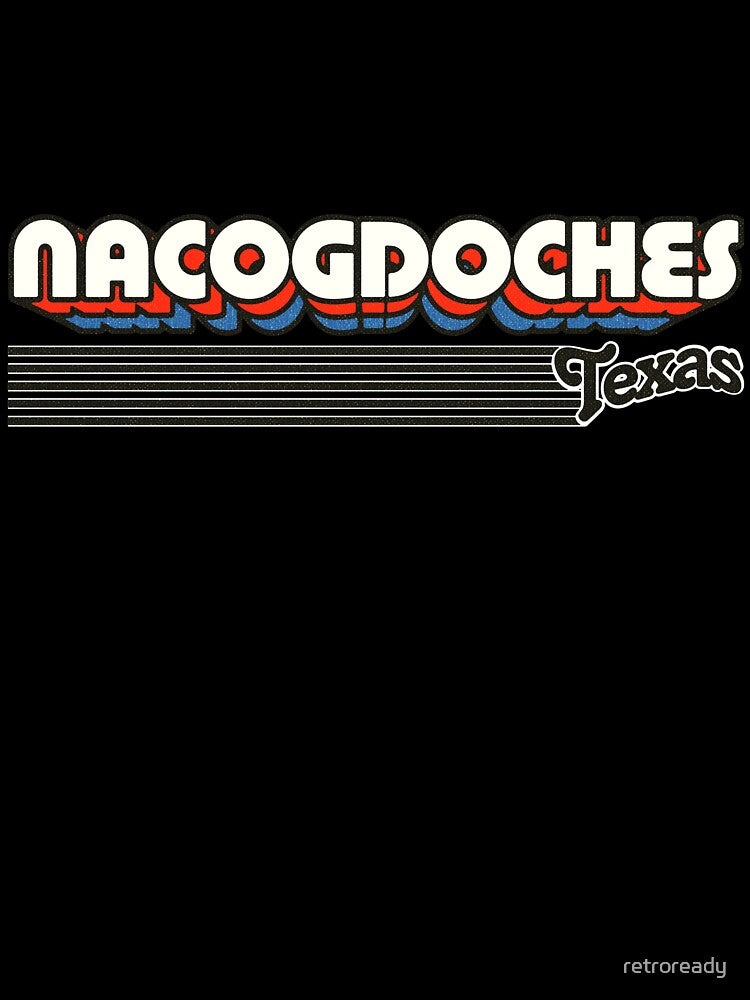 Nacogdoches, Texas | Retro Stripes by retroready