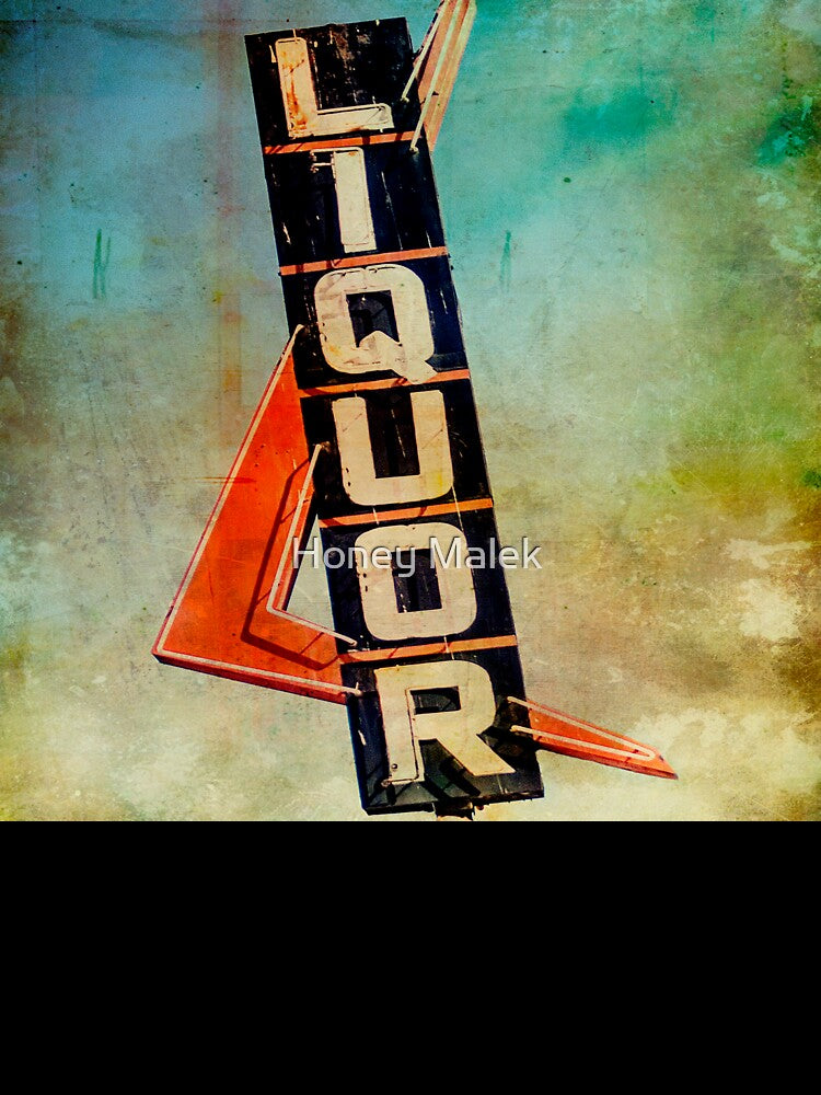 Liquor Store Neon Sign by Honey Malek