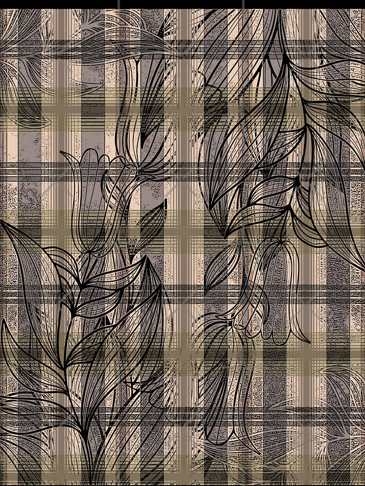 Plaid Flowers by Talip Memis