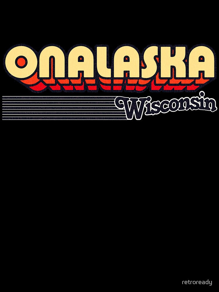 Onalaska, Wisconsin | Retro Stripes by retroready