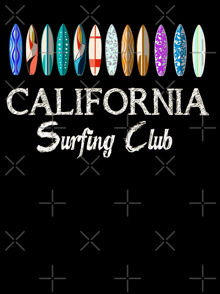 California Surfing Club by PopArtDesigns