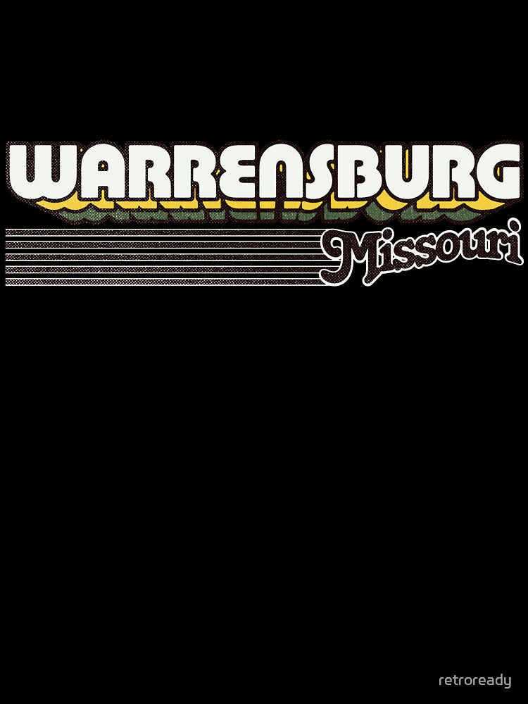 Warrensburg, Missouri | Retro Stripes by retroready
