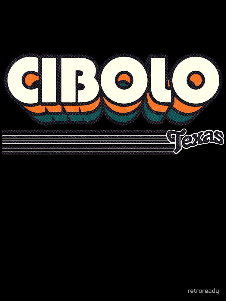 Cibolo, Texas | Retro Stripes by retroready