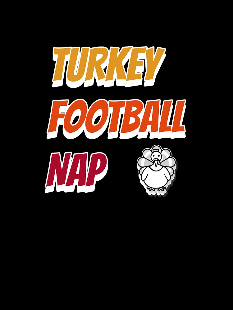 Turkey Football Nap by ArtitudePrintLb