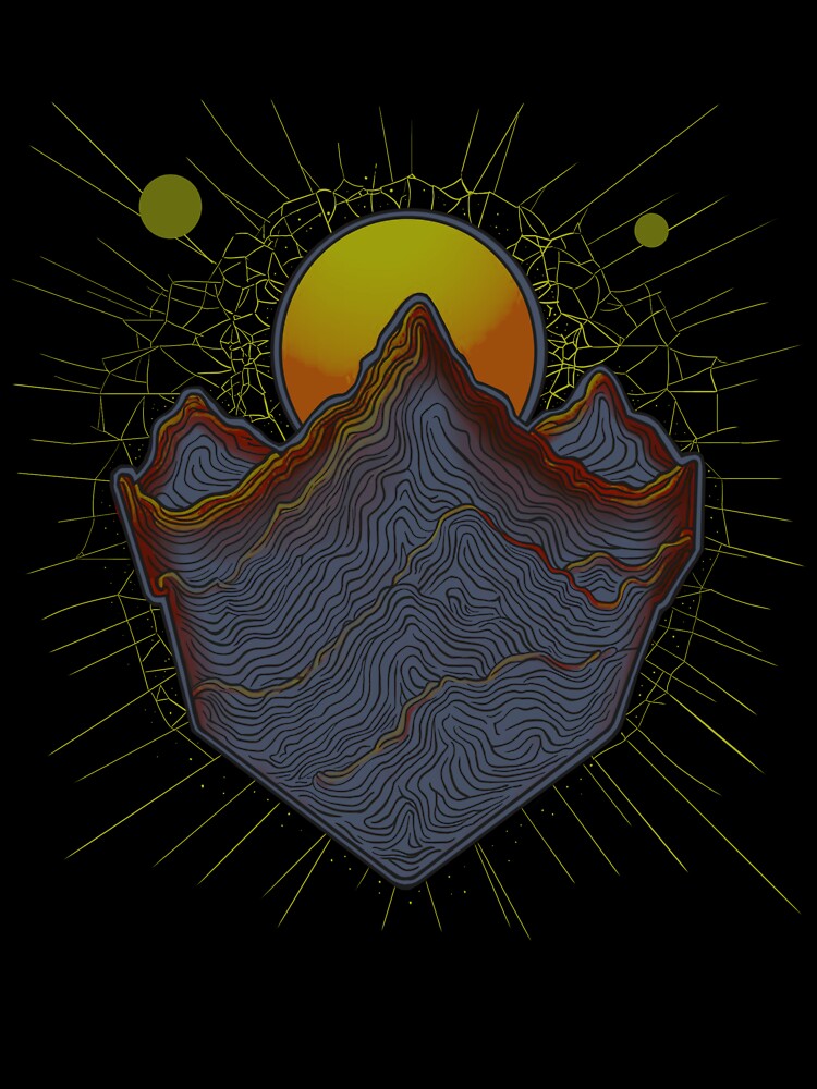 Vapor Horizon Yellow by Cresil Art Werx