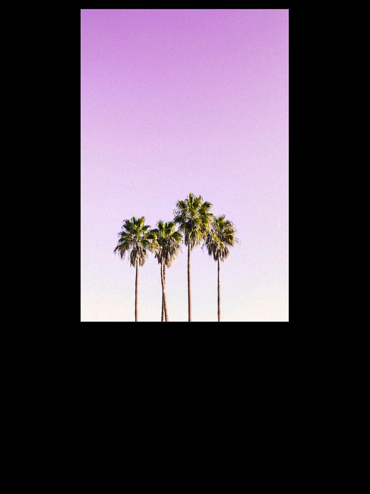 Cotton Candy Skies & Palm Trees, Paradise, Vacation, Vacay, Gradient, by GionaSophia