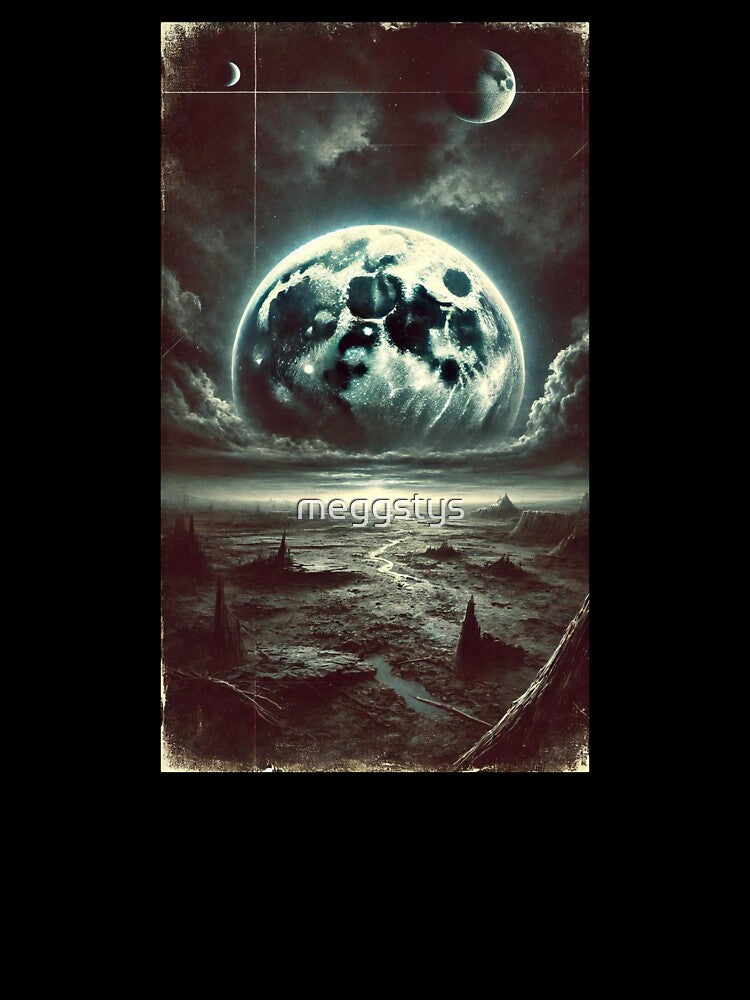 Dystopian Moon by Blink Art Studio