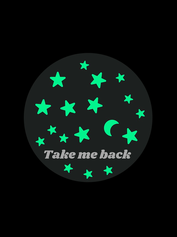 90's Nostalgia Glow In The Dark Ceiling Stars Funny by ChloeLovesColor Unisex , , , Long Sleeve Tee