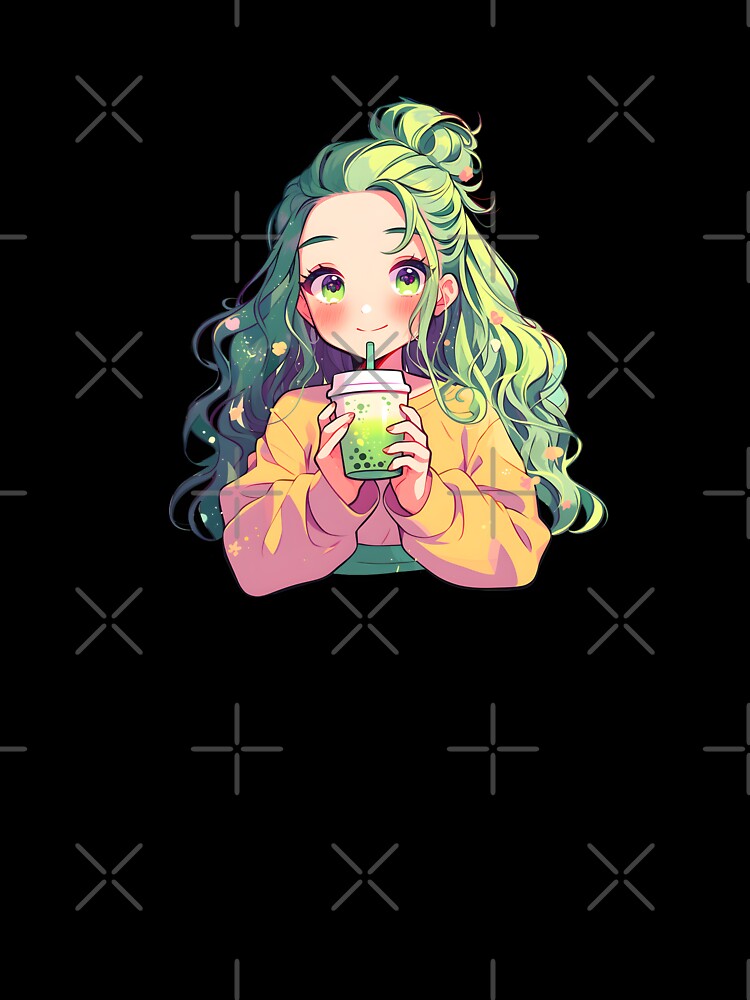 Matcha Girl Anime by FigmaCreations