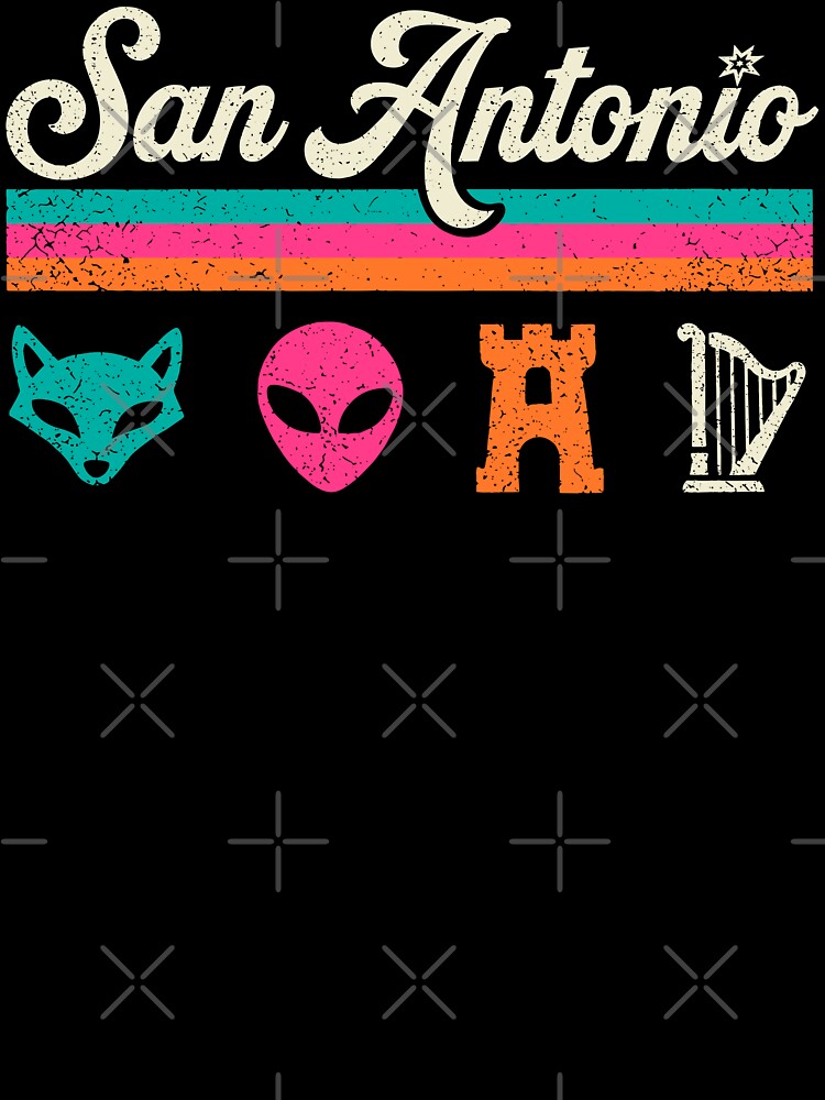 San Antonio Fox Alien Castle Harper by Mourad0 Unisex , , , Long Sleeve Tee