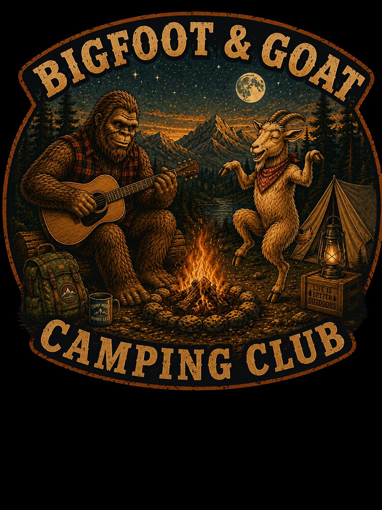 Bigfoot & Goat Camping Club – Campfire Jam by NicheBloom