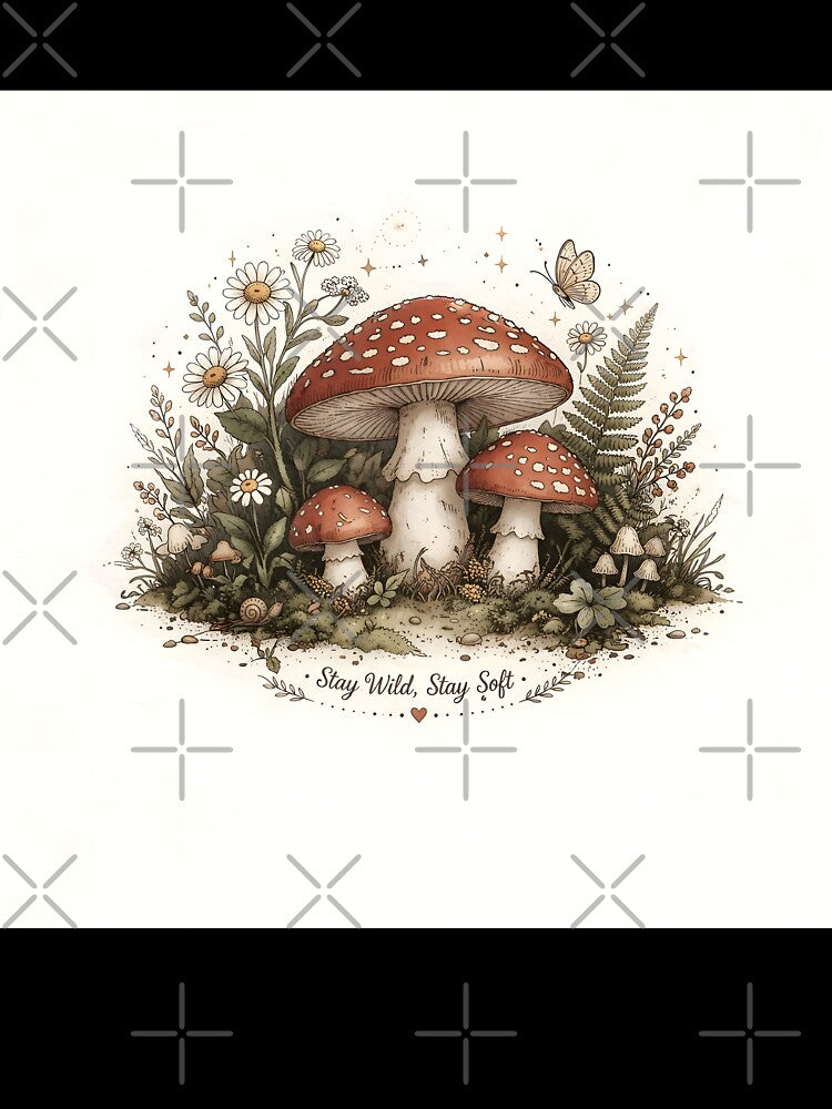 Cottagecore Mushroom by johndesignwaves