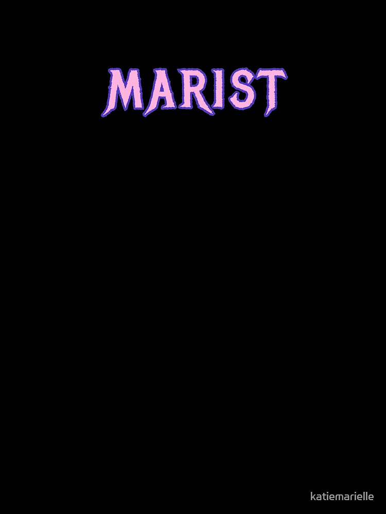 Marist Pink and Purple Metal Logo by katiemarielle