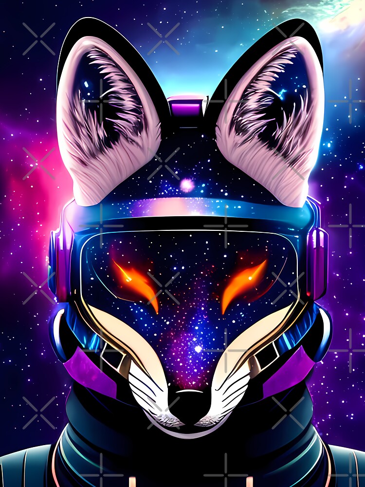 Celestial fox by BigBrainArtwork