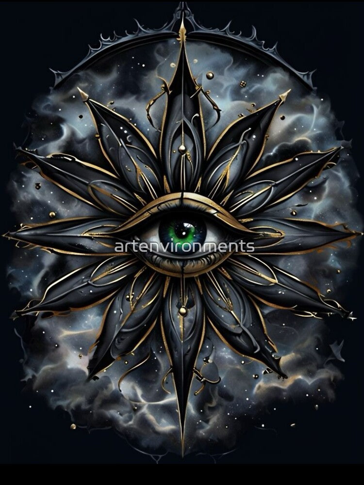 Cosmic Evil Eye by artenvironments