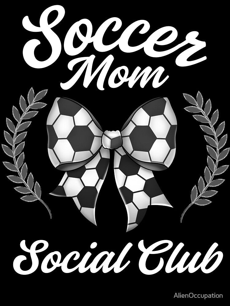 Soccer Mom Social Club by AlienOccupation Unisex , , , Long Sleeve Tee