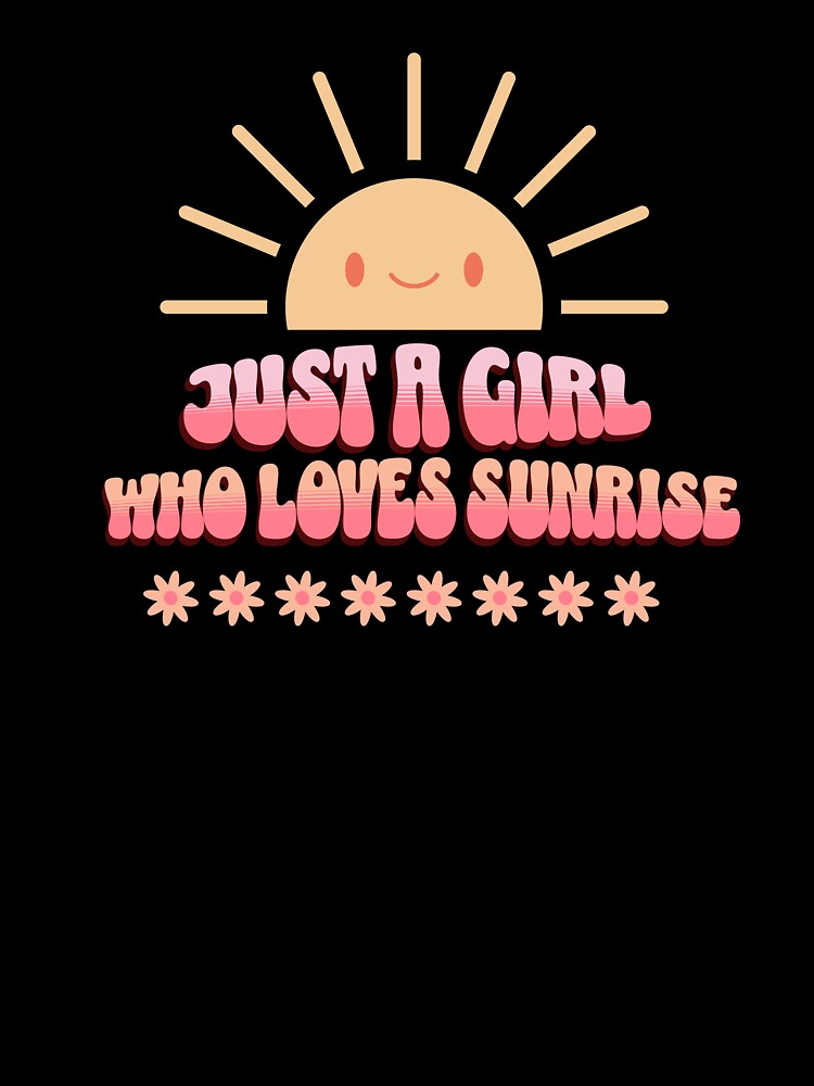 Just a girl who loves sunrise by IvyLoveArt
