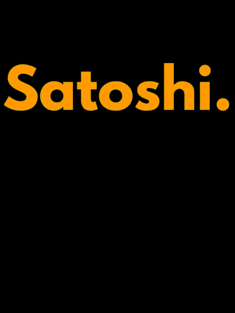 Satoshi. by Bouzdesigns