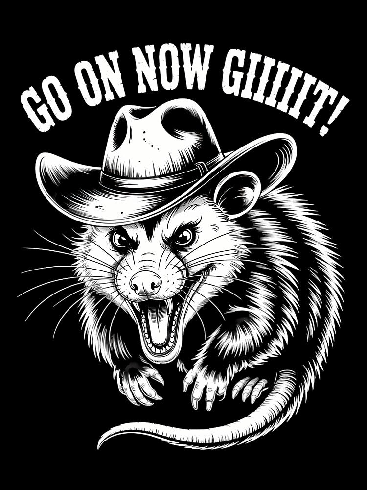 Cowboy Opossum Western Opossum meme by bongsentrang