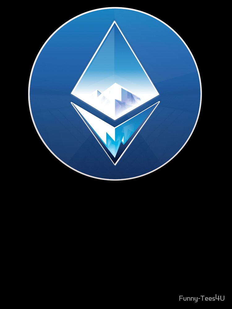 Iced Ethereum Crypto Design by Funny-Tees4U