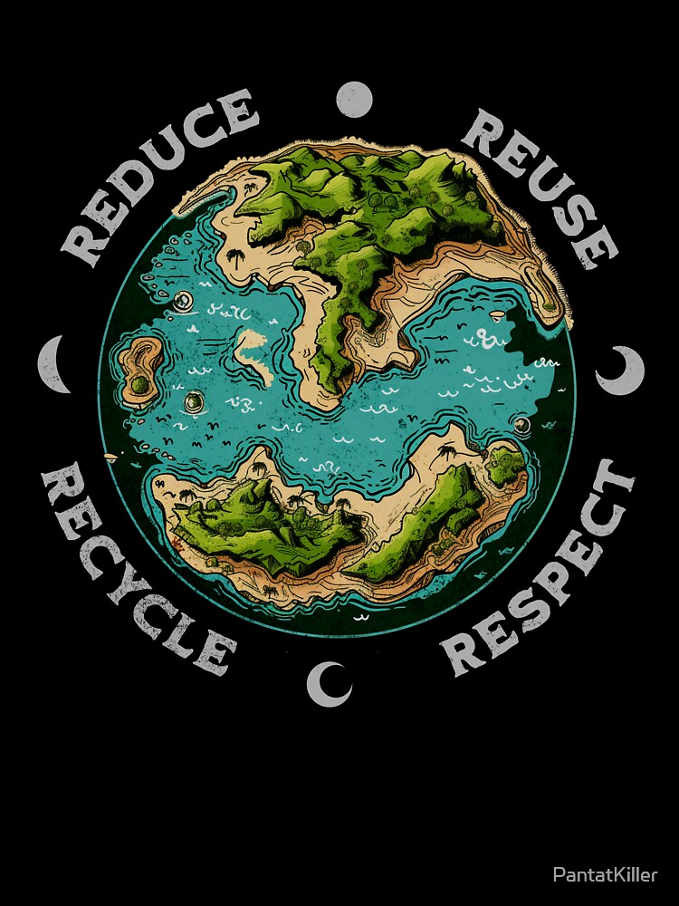 Eco-Friendly Earth Days, Conservation Awareness Graphic by PantatKiller
